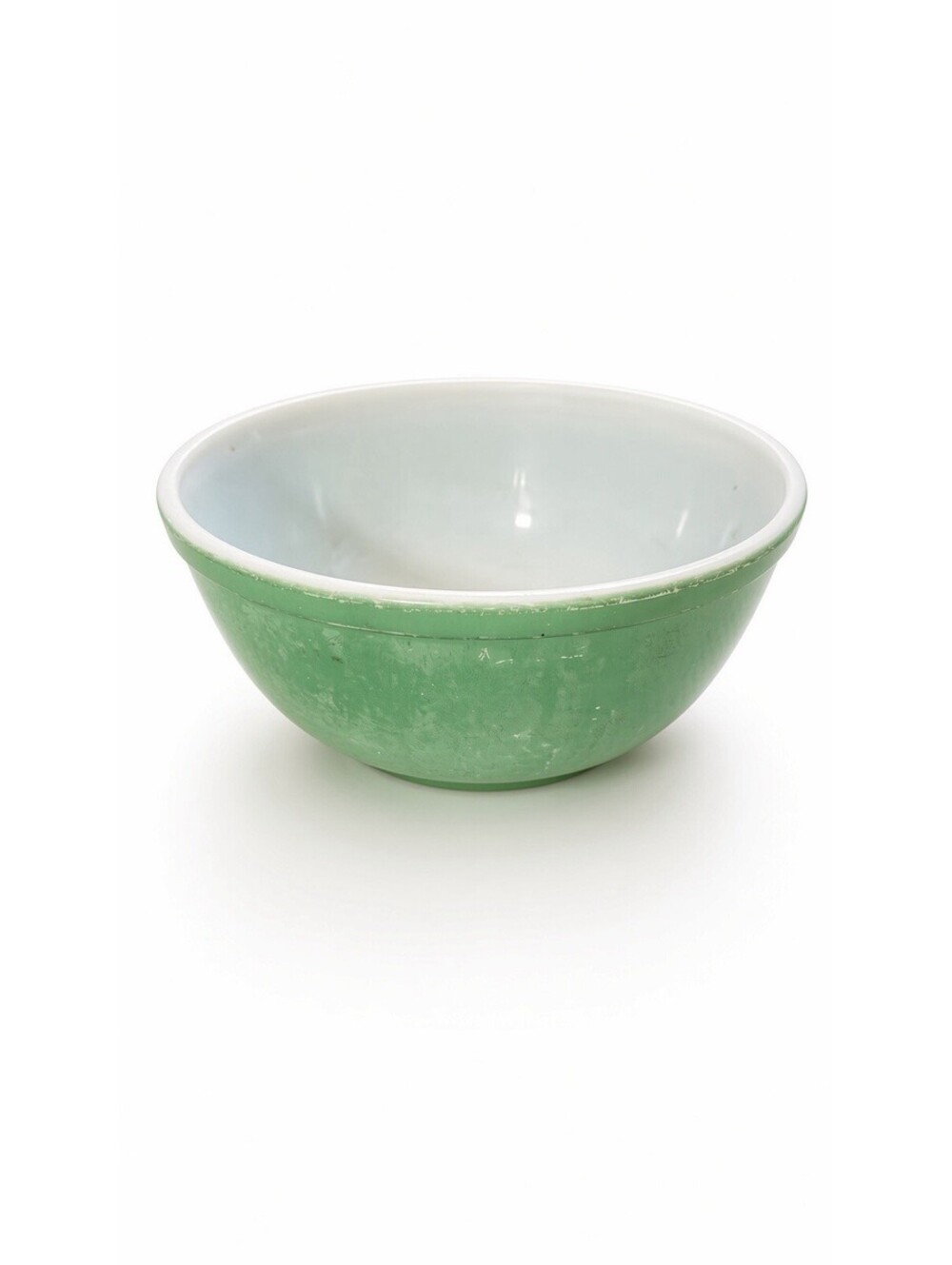 Vintage Pyrex Green Mixing Bowl 403 2.5 Qt Verde Avocado Green USA 8.5”